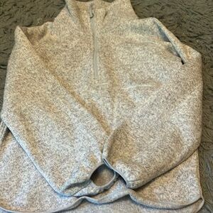 Gray No hood sweatshirt